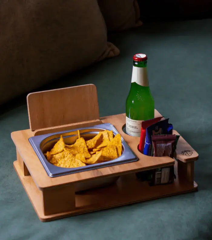 Snacktisch mit Ständer