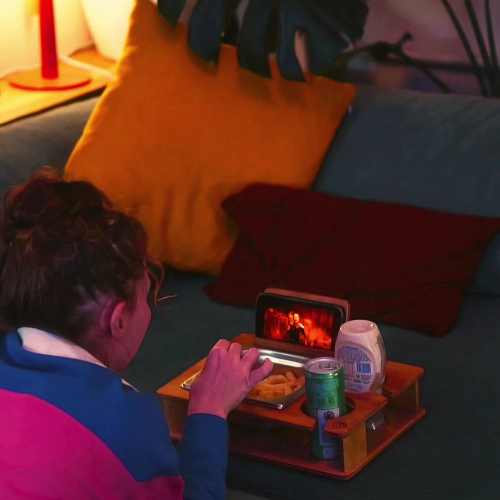 Couch bar with phone stand