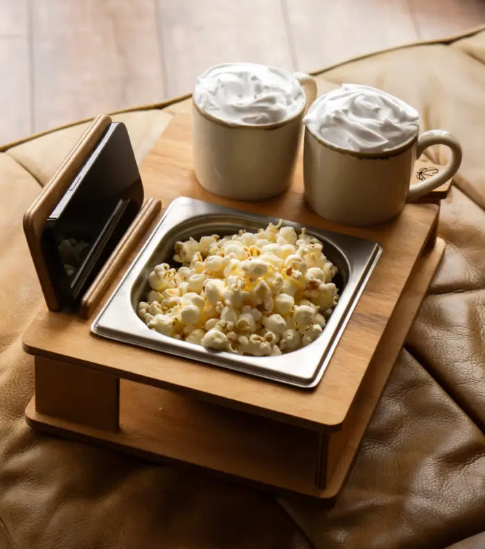 Snacktisch mit Ständer